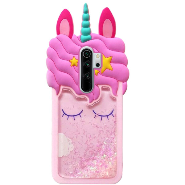 

Силиконовый чехол Unicorn 3D для Xiaomi Redmi Note 8 Pro Розовый (118344)