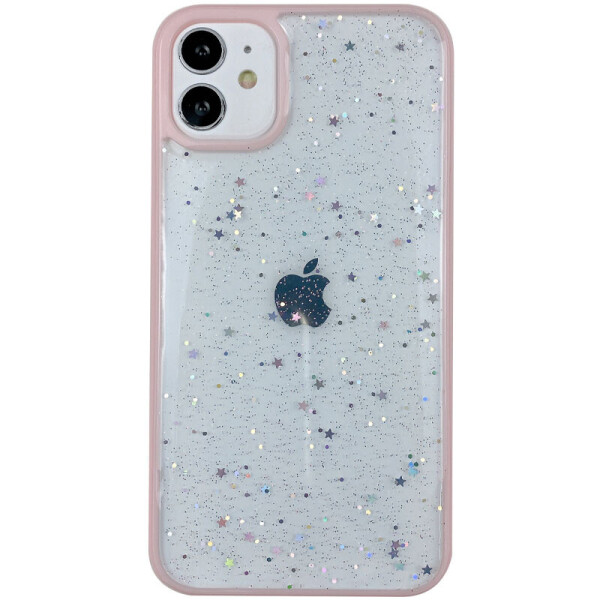

TPU+PC чехол Shiny Stars для Apple iPhone 12 mini (5.4") Розовый (156787)