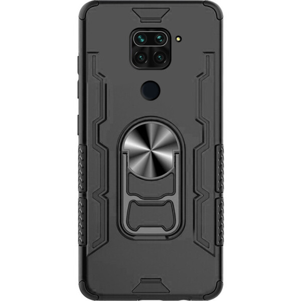

Ударопрочный чехол Beer Ring for Magnet для Xiaomi Redmi 10X Черный (142366)