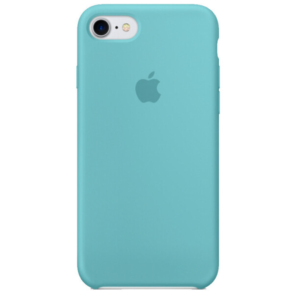 

Чехол Silicone case (AAA) для Apple iPhone SE (2020) Бирюзовый / Marine Green (140079)