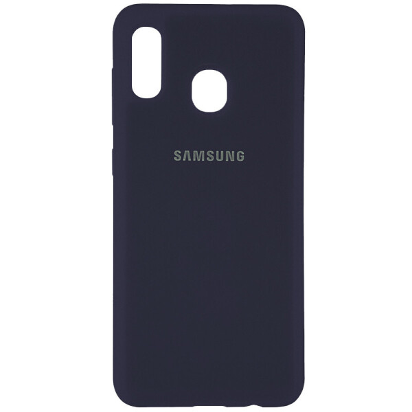 

Чехол Silicone Cover (AA) для Samsung Galaxy A20 / A30 Синий / Midnight Blue (103319)