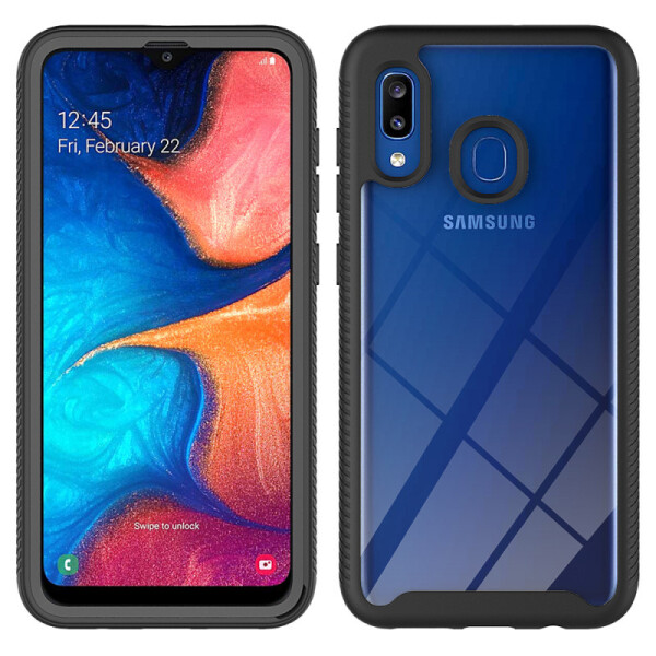 

Ударопрочный чехол Full-body Bumper Case для Samsung Galaxy A20 / A30 Черный (108662)