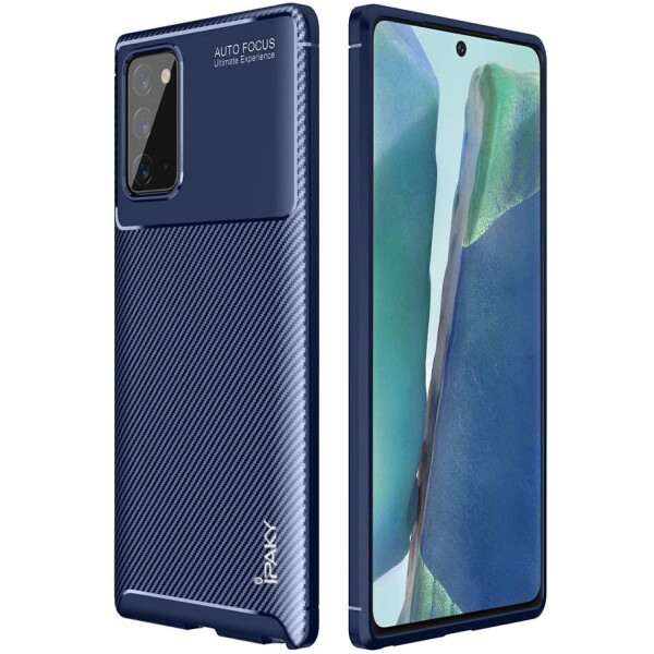 

TPU чехол iPaky Kaisy Series для Samsung Galaxy Note 20 Синий (144587)