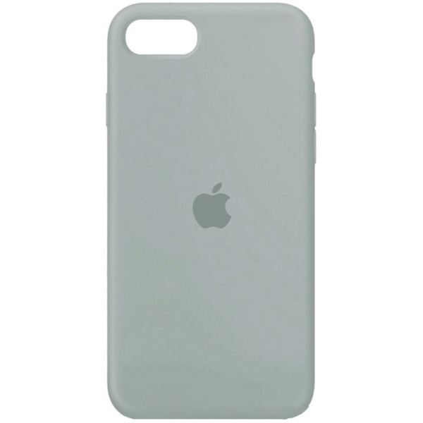 

Чехол Silicone Case Full Protective (AA) для Apple iPhone SE (2020) Серый / Mist Blue (149841)