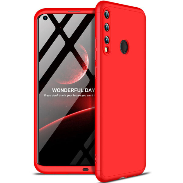 

Пластиковая накладка GKK LikGus 360 градусов (opp) для Huawei P40 Lite E / Y7p (2020) Красный (152276)