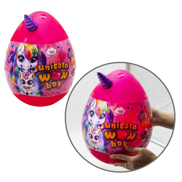 

Набор креативного творчества "Unicorn WOW Box" укр. UWB-01-01U (Розовый)