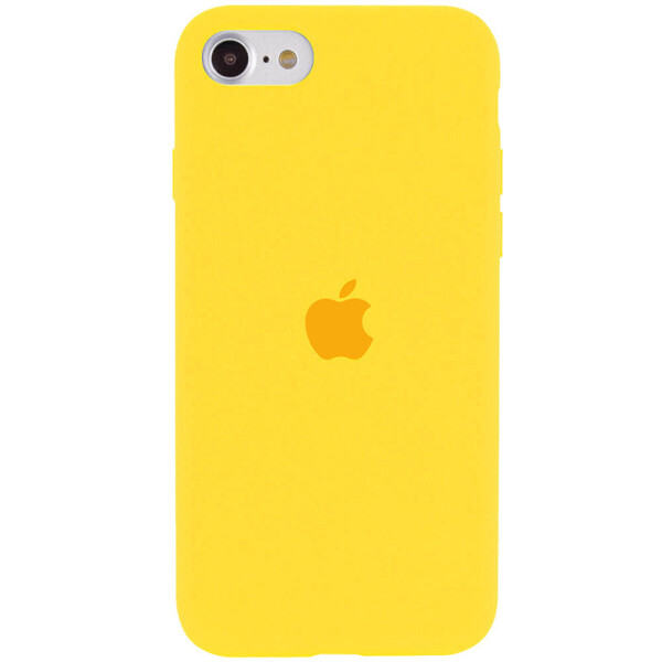

Чехол Silicone Case Full Protective (AA) для Apple iPhone SE (2020) Желтый / Canary Yellow (130931)