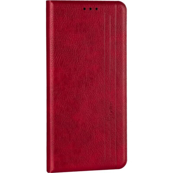 

Кожаный чехол книжка Leather Gelius New для Samsung M515 (M51) Red