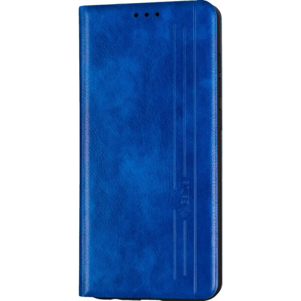 

Кожаный чехол книжка Leather Gelius New для Samsung A715 (A71) Blue
