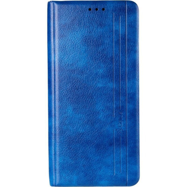 

Кожаный чехол книжка Leather Gelius New для Xiaomi Redmi 9 Blue