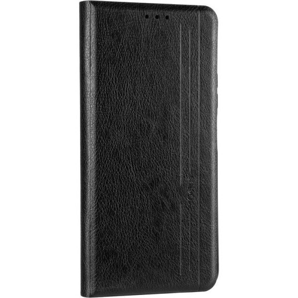 

Кожаный чехол книжка Leather Gelius New для Huawei P Smart (2021) Black