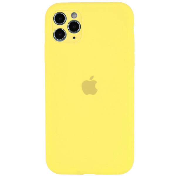 

Чехол Silicone Case Full Camera Protective (AA) для Apple iPhone 11 Pro Max (6.5") Желтый / Canary Yellow (134651)