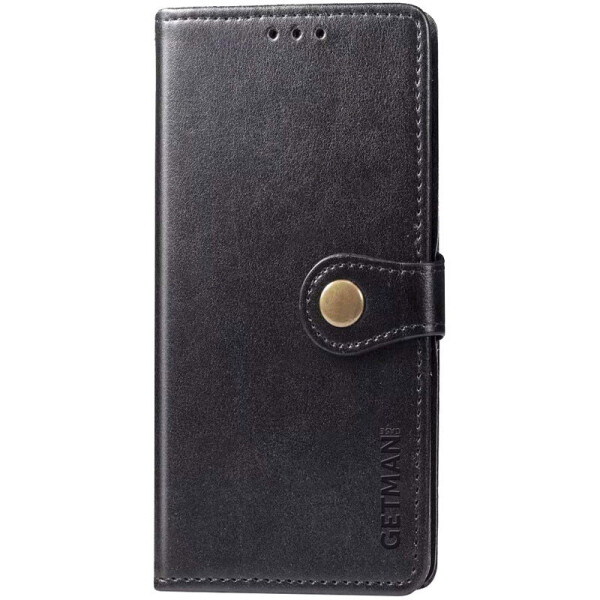 

Кожаный чехол книжка GETMAN Gallant (PU) для Samsung Galaxy M51 Черный (149626)