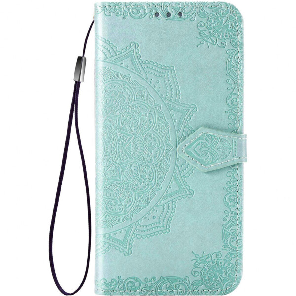

Кожаный чехол (книжка) Art Case с визитницей для ZTE Blade A7 Бирюзовый (149566)