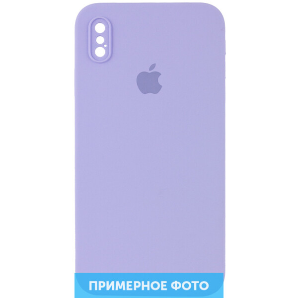 

Чехол Silicone Case Square Full Camera Protective (AA) для Apple iPhone X (5.8") Сиреневый / Dasheen (153056)