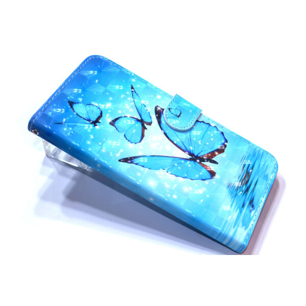 

Чехол-книжка для Huawei Nova 3i "Бабочки Blue"