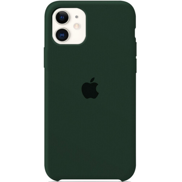 

Чехол Silicone Case (AA) для Apple iPhone 11 (6.1") Зеленый / Forest green (131171)