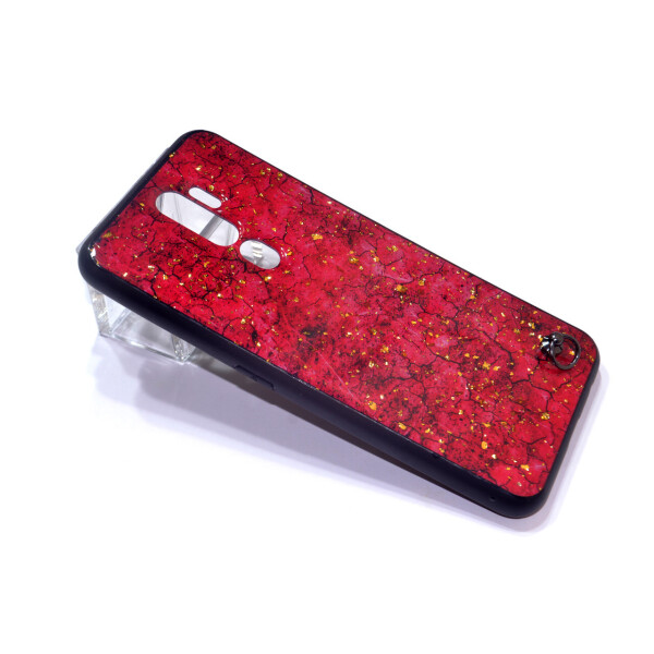

Чехол для Oppo A9 2020 "Мрамор/Попсокет/Мех"