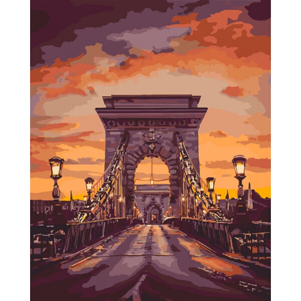 

Картина по номерам. "Соединение берегов" 40*50см KHO3550