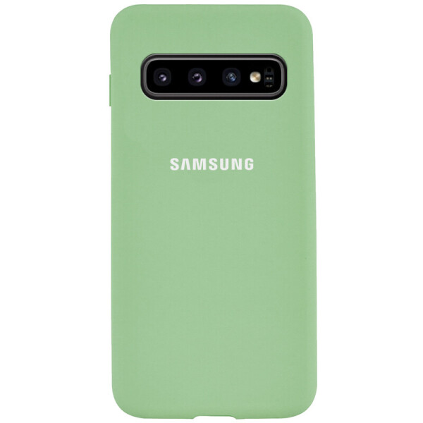 

Чехол Silicone Cover Full Protective (AA) для Samsung Galaxy S10 Мятный / Mint (114942)