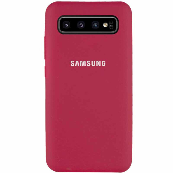 

Чехол Silicone Cover Full Protective (AA) для Samsung Galaxy S10 Красный / Rose Red (151910)