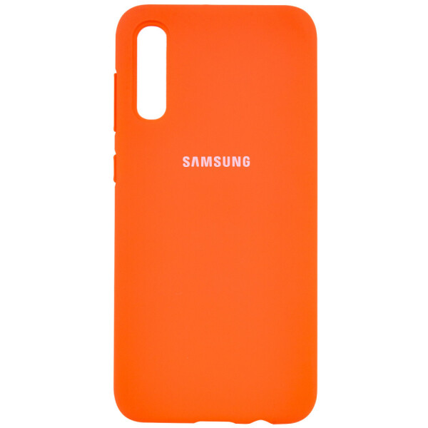 

Чехол Silicone Cover Full Protective (AA) для Samsung Galaxy A30s Оранжевый / Orange (104233)
