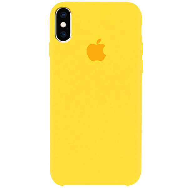 

Чехол Silicone Case (AA) для Apple iPhone XS Max (6.5") Желтый / Canary Yellow (131140)