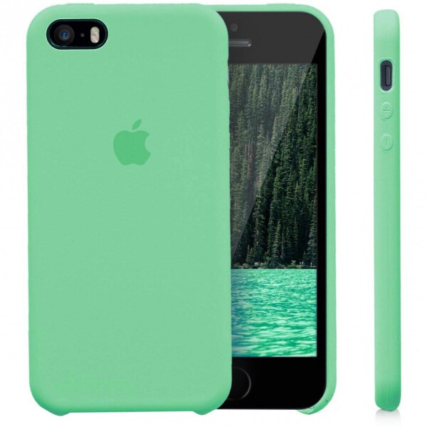

Чехол Silicone Case (AA) для Apple iPhone 5/5S/SE Зеленый / Spearmint (114812)