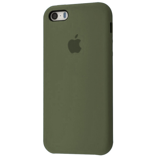 

Чехол Silicone Case (AA) для Apple iPhone 5/5S/SE Зеленый / Forest green (153776)