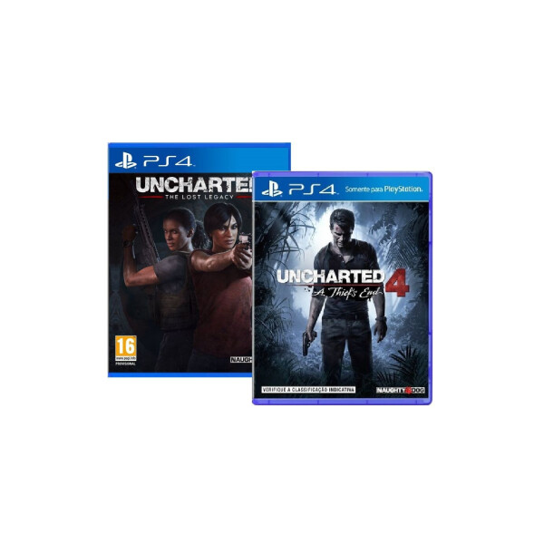

Набор Uncharted 4 + Lost Legacy русские версии