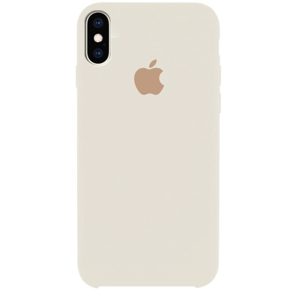 

Чехол Silicone Case (AA) для Apple iPhone X (5.8") / XS (5.8") Бежевый / Antigue White (131085)