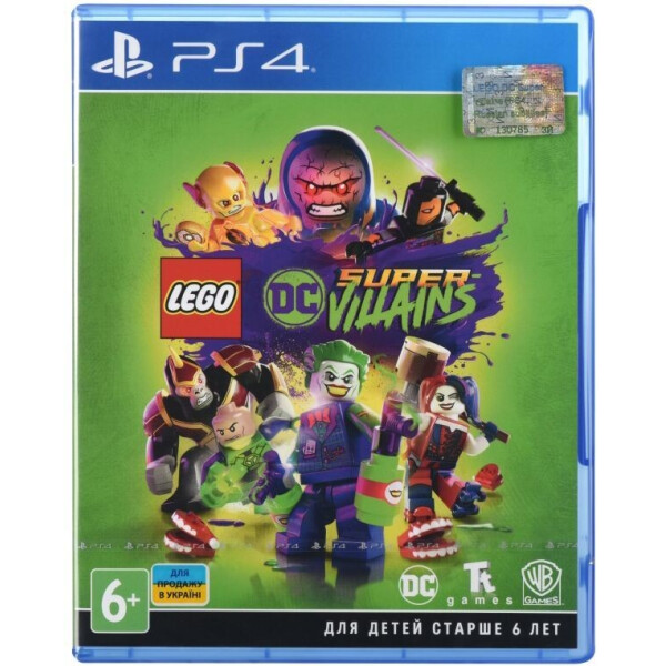 

Lego DC Super-Villains PS4 Русские субтитры