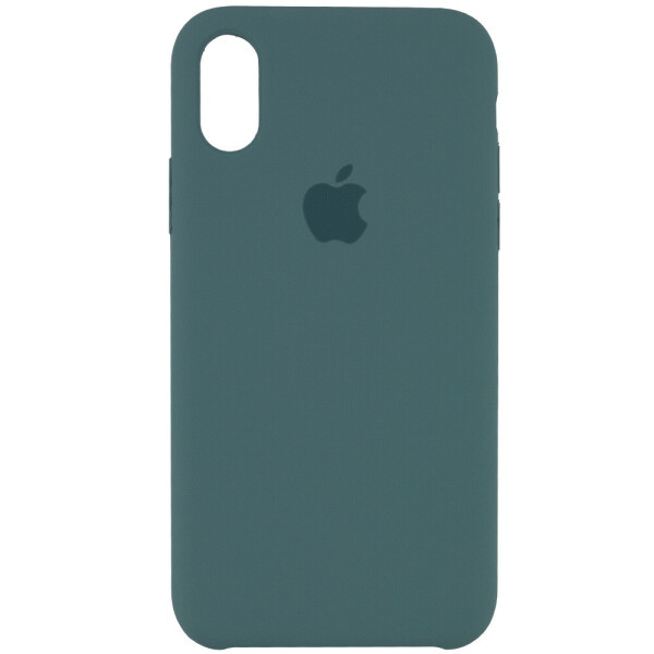 

Чехол Silicone Case (AA) для Apple iPhone X (5.8") Зеленый / Pine green (119533)