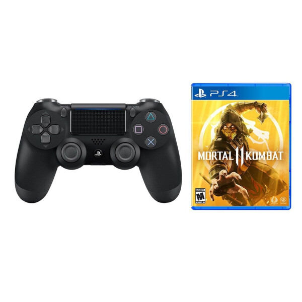 

Mortal Kombat 11 PS4 Русская версия + Sony DualShock 4 Version 2 Black