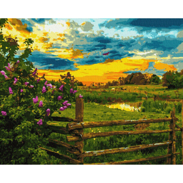 

Картина по номерам. Rainbow Art "На закате дня" GX30414-RA