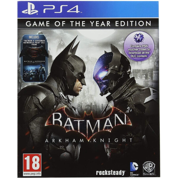 

Batman: Arkham Knight Game of the Year Edition PS4