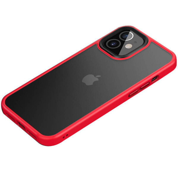 

TPU+PC чехол LikGus Maxshield New для Apple iPhone 12 mini (5.4") Красный (152095)