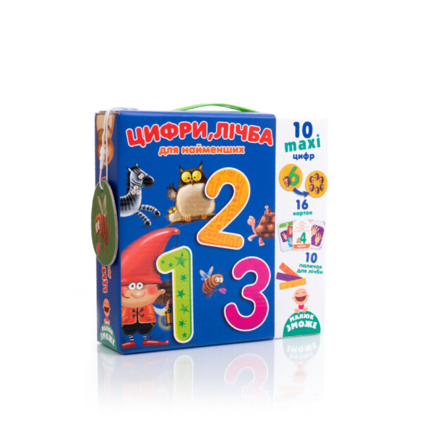 

Игра настольная "Цифри, лічба" для найменших укр. VT2911-09
