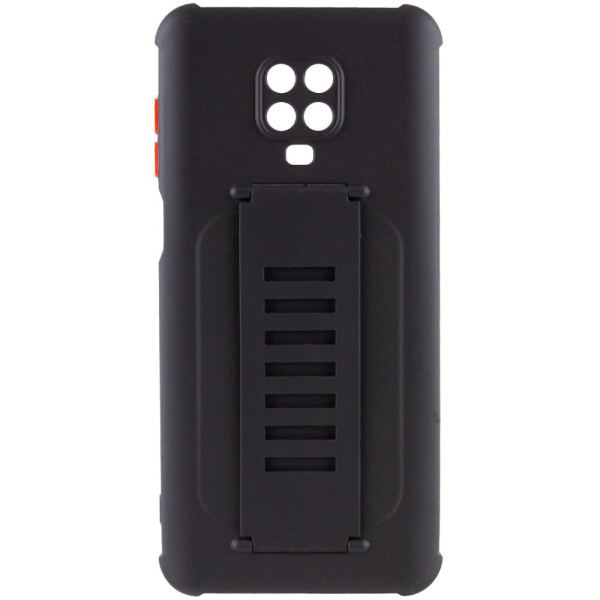 

TPU+PC чехол Grip Band для Xiaomi Redmi Note 9s / Note 9 Pro / Note 9 Pro Max Черный (149355)