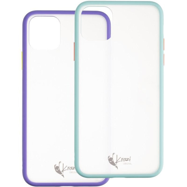 

Krazi Matte Colorit Case for iPhone 11 Pro Max Mint/Violet