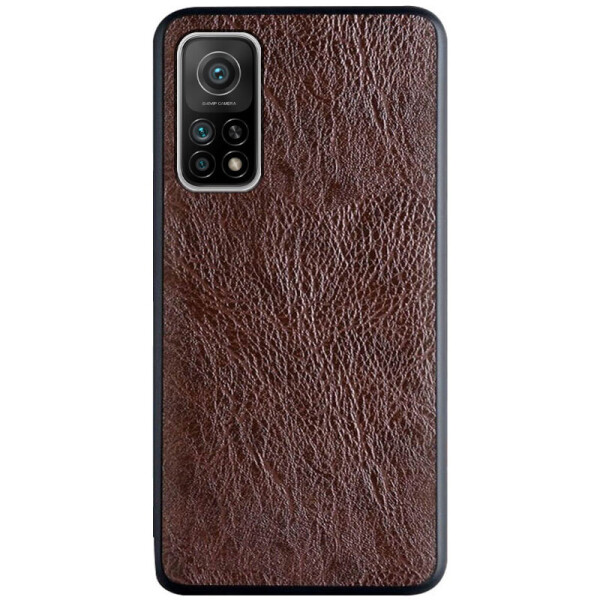 

Кожаный чехол PU Retro classic для Xiaomi Mi 10T Pro Темно-коричневый (157140)