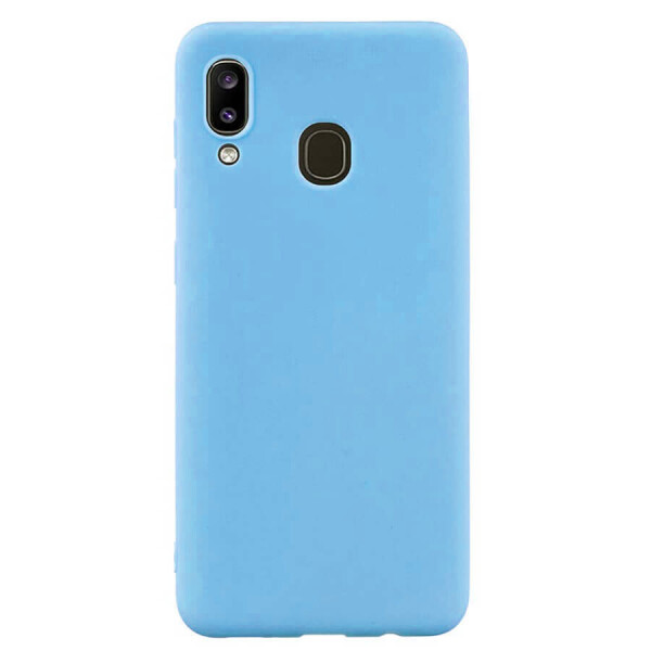 

Силиконовый чехол Candy для Samsung Galaxy A10s Синий (117064)