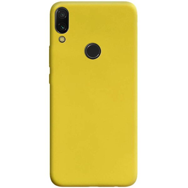 

Силиконовый чехол Candy для Xiaomi Redmi Note 7 / Note 7 Pro / Note 7s Желтый (150876)