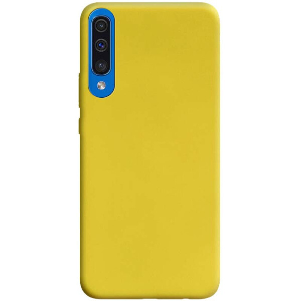 

Силиконовый чехол Candy для Samsung Galaxy A50 (A505F) / A50s / A30s Желтый (150972)