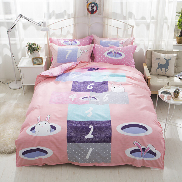 

Комплект постельного белья Классики (двуспальный-евро) Berni Home Розовый (45007)