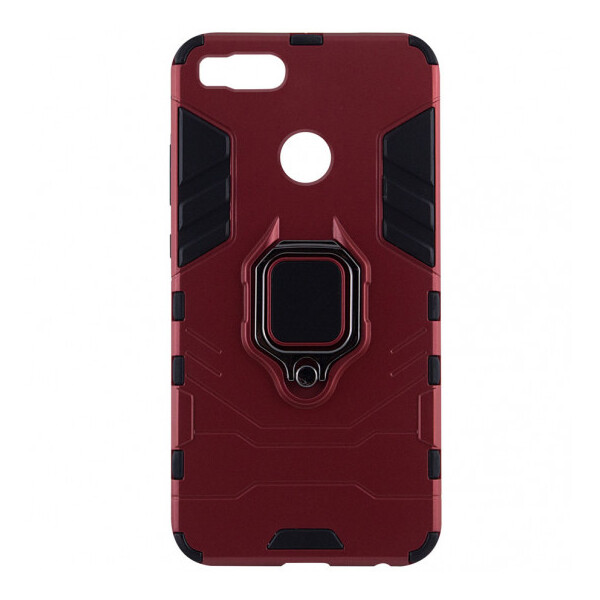 

Ударопрочный чехол Transformer Ring под магнитный держатель для Xiaomi Mi 5X Красный / Dante Red (84199)