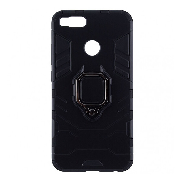 

Ударопрочный чехол Transformer Ring под магнитный держатель для Xiaomi Mi 5X Черный / Soul Black (81859)