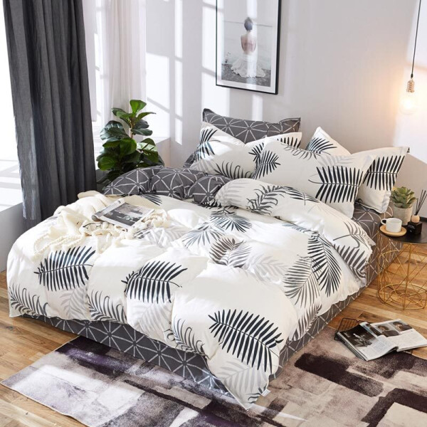 

Комплект постельного белья Папоротник Вайя (полуторный) Berni Home Белый (48084)