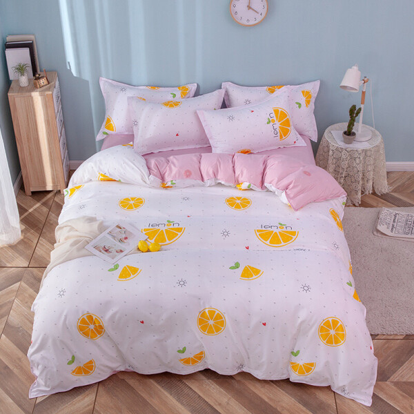 

Комплект постельного белья Happy every day (двуспальный-евро) Berni Home Розовый (53275)