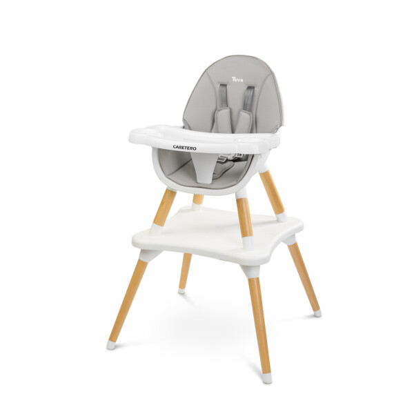 

Стульчик для кормления 2 в 1 Caretero Tuva Grey